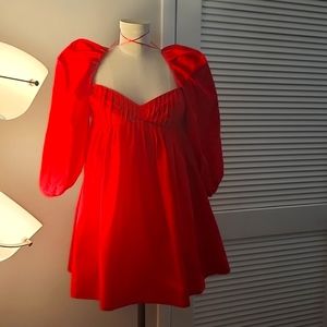 ZARA Red Party Dress, Size M